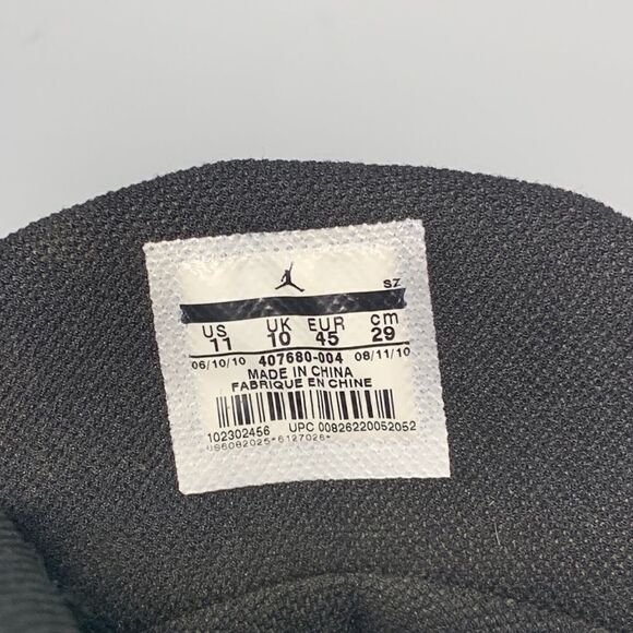 NIKE JORDAN L STYLE II GREY INK BLACK size 11 - Picture 4 of 8